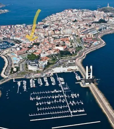 Apartamento Al Lado De Maria Pita Y Del Puerto.